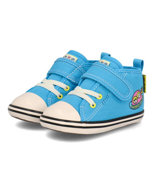 converse コンバース BABY ALL STAR N TAMAGOTCHI V-1 ベビーシューズ ミドルカット ベビーオールスターNタマゴッチV-1 7SD782 ブルー キッズ シューズ 靴 スニーカー ベビー ブランド ギフト プレゼント ラッピング ASBee アスビー