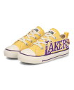 【P10倍&クーポン】converse コンバース CHILD ALL STAR N NBA SLIP OX ゴムひも キッズスニーカー チャイルドオールスターNNBAスリップOX 37302780 ロサンゼルス・レイカーズ キッズ シューズ 靴 スニーカー ガールズ ボーイズ ASBee