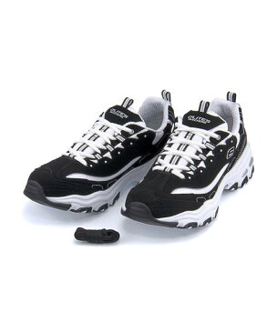 SKECHERS スケッチャーズ DLITES メンズスニーカー(ディライト) 52675 BKW[DAD] ブラック/ホワイト