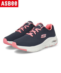 【クーポン配布中】SKECHERS スケッチャーズ ARCH FIT-BIG APPEAL レディーススニーカー アーチフィットビッグアピール 149057 NVCL ネイビー/コーラル スニーカー フィットネスシューズ トレーニングシューズ フィットネス トレーニング ローカット