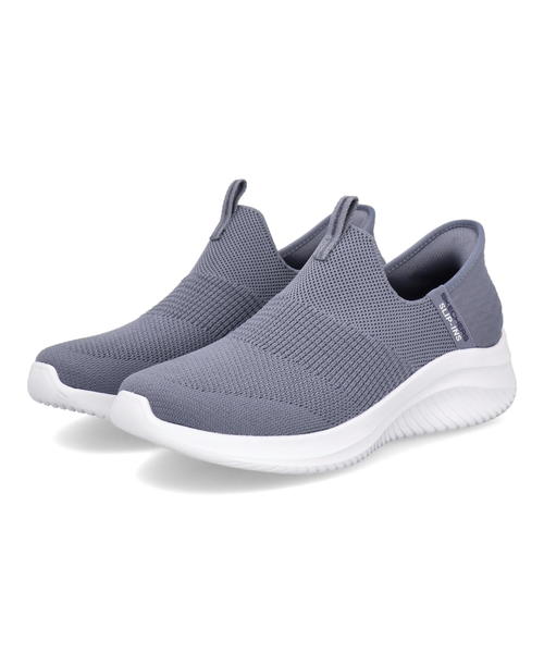 SKECHERS スケッチャーズ SLIP-INS スリップインズ ULTRA FLEX 3.0-COZY STREAK 軽量 レディーススニーカー ウルトラフレックス3.0 149708 SLT スレート ウォーキングシューズ ウォーキング 運動靴 スニーカー スリッポン ローカット