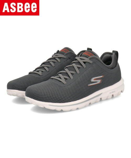 【クーポン配布中】SKECHERS スケッチャーズ GO WALK TRAVEL 超軽量 メンズスニーカー ゴムシューレース 脱ぎ履き簡単 ゴーウォークトラベル 216457 CHAR チャコール メンズ シューズ 靴 ウォーキングシューズ スニーカー スリッポン ローカット