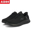 SKECHERS スケッチャーズ SLIP-INS スリップインズ GO WALK FLEX-HANDS UP 軽量 メンズスリッポン ゴーウォークフレックスハンズアップ 216496 BBK ブラック メンズ シューズ 靴 ウォーキングシューズ スニーカー スリッポン ローカット