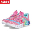 SKECHERS スケッチャーズ SLIP-INS スリップインズ INFINITE HEART LIGHTS 光る靴 オンオフボタン 軽量 キッズスニーカー ハートライツ 303755L ピンク キッズ シューズ 靴 スニーカー ガールズ ラッピング ASBee アスビー