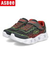 【P10倍&クーポン】SKECHERS スケッチャーズ S LIGHTS-VORTEX 2.0-ZORENTO 光る靴 オンオフボタン付き キッズスニーカー Sライツボルテックス 400603L チャコール/ライム キッズ シューズ 靴 スニーカー ボーイズ ASBee