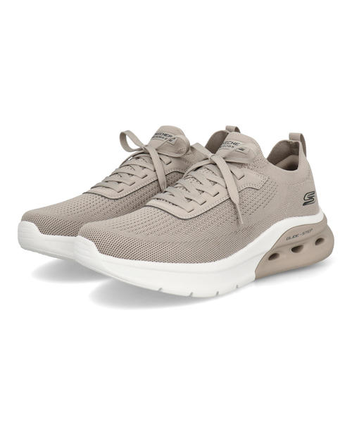 Rakuten - 【クーポン配布中】SKECHERS スケッチャーズ BOBS ARC WAVES2.0-CLASSFORM 軽量 メンズスニーカー スリッポン ボブスアークウェーブス2.0クラスフォーム 118344 TPE トープ メンズ シューズ 靴 ウォーキングシューズ スニーカー ローカット アスビー