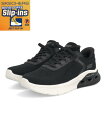 SKECHERS スケッチャーズ SLIP-INS スリップインズ BOBS ARC WAVES 2.0 軽量 メンズスニーカー ボブスアークウェーブス2.0 ...