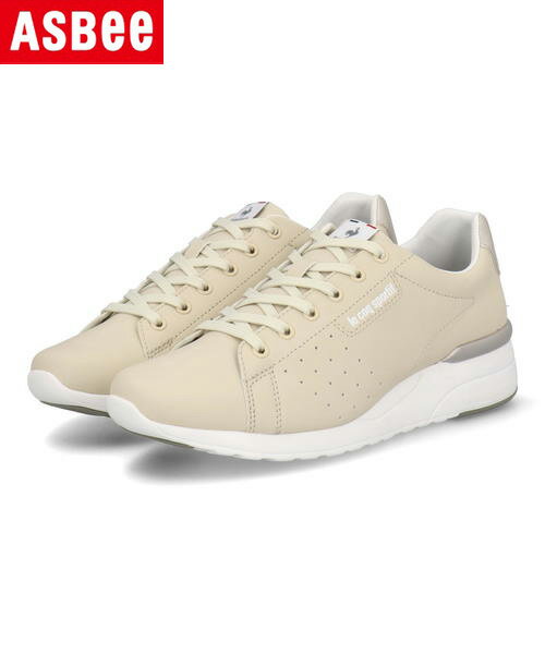 乐天商城 - le coq sportif ルコックスポルティフ LCS ALMA LIFT 軽量 レディーススニーカー LCSアルマリフト QZ3VJC30BG ベージュ レディース シューズ 靴 スニーカー ローカット ブランド ASBee