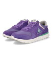 le coq sportif ルコックスポルティフ LA SEINE 2 WIDE EZ レディーススニーカー 池田エライザコラボ 軽量 幅広3E LAセーヌ2ワイドEZ QY3SJC02PE パープル/エメラルド レディース シューズ 靴 スニーカー ローカット アスビー