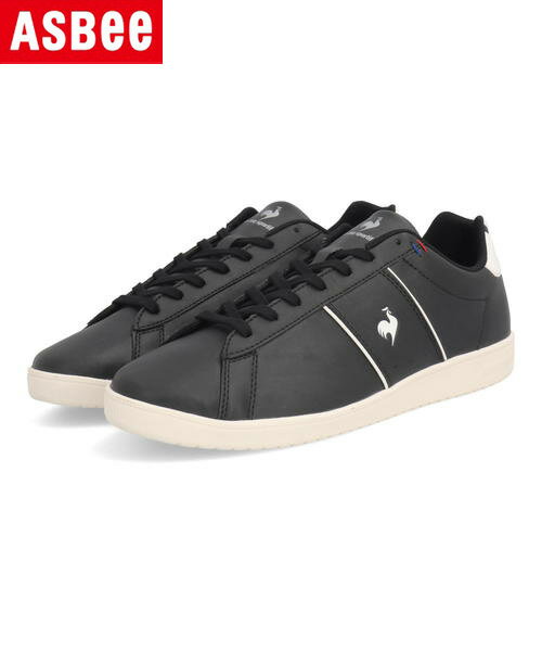 le coq sportif ルコックスポルティフ LCS CHATEAU 2 メンズスニーカー LCSシャトー2 QL1WJC60BW ブラック/ホワイト メンズ シューズ 靴 スニーカー ローカット ブランド ギフト プレゼント ラッピング ASBee アスビー