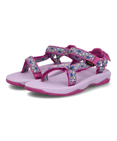 Teva テバ CHILDRENS HURRICANE XLT 2 キッズスポーツサンダル アウトドア キッズハリケーンXLT2 1019390C BPLC バタフライパステルライラック キッズ シューズ 靴 サンダル ガールズ プレゼント ラッピング ASBee アスビー