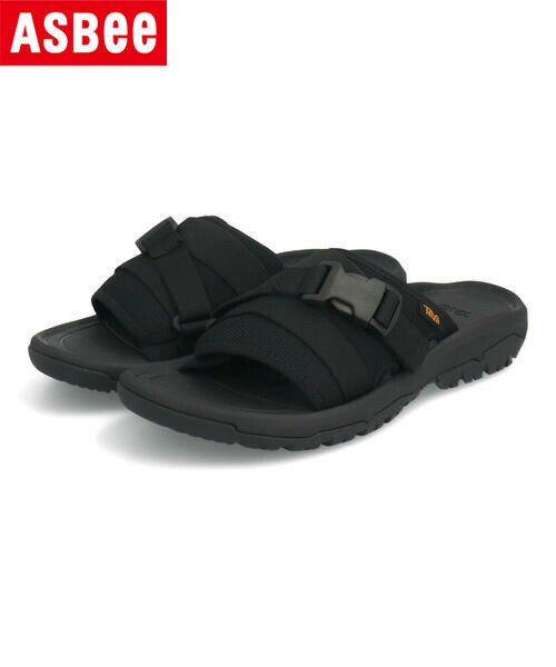 【クーポン配布中】Teva テバ W HURRICANE VERGE SLIDE レディーススポーツサンダル アウトドア ウィメンズハリケーンバージスライド 1136210 BLK ブラック 靴 サンダル クロッグ サボ ミュール スポーツサンダル ローヒールサンダル ローヒール