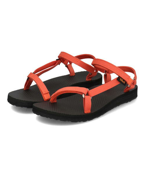 Rakuten - Teva テバ W ORIGINAL UNIVERSAL SLIM レディーススポーツサンダル アウトドア 水陸両用 ウィメンズオリジナルユニバーサルスリム 1150110 TGLY タイガーリリー 靴 サンダル スポーツサンダル ローヒールサンダル ローヒール