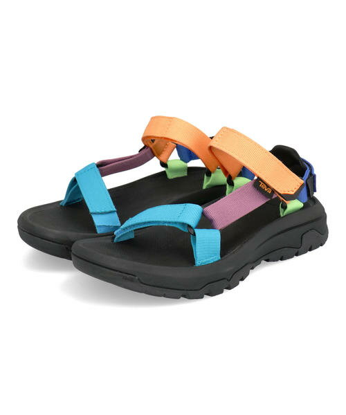 Rakuten - 【クーポン配布中】Teva テバ W HURRICANE XLT 3 レディーススポーツサンダル アウトドア 水辺対応 ストラップサンダル スポサン ハリケーンXLT3 1173671 BTMT ブライトマルチ レディース シューズ 靴 サンダル スポーツサンダル