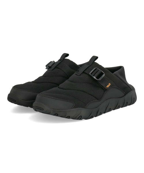 【クーポン配布中】Teva テバ REEMBER CAMP 撥水 2WAY メンズシューズ スリッポン モック 踵が踏める リエンバーキャンプ 1173974 BLK ブラック メンズ シューズ 靴 アウトドアシューズ カジュアルシューズ サンダル スニーカー タウンユース クロッグ