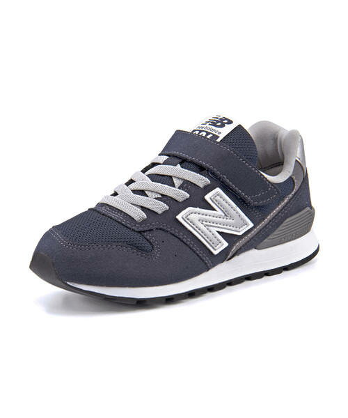 クーポン配布中 newbalanceニューバランスYV996キッズスニーカー スリム幅 391996CNVネイビー