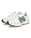 【クーポン配布中】new balance ニューバランス U327SKC メンズスニーカー ホワイト/グリーン メンズ シューズ 靴 スニーカー ローカット ブ...