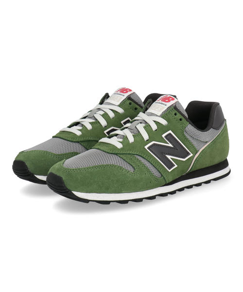 【クーポン配布中】new balance ニューバランス ML373 超軽量 メンズスニーカー ML373XG2 グリーン メンズ シューズ 靴 スニーカー ローカット ブランド ギフト プレゼント ラッピング ASBee アスビーのサムネイル