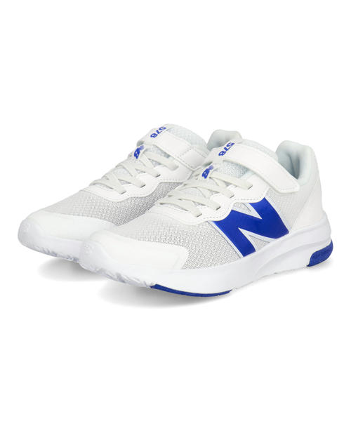 【クーポン配布中】new balance ニューバランス PT578 V1 超軽量 キッズスニーカー ランニングシューズ 子供靴 ストラップ 運動会 PT578OH ホワイト/ブルー キッズ シューズ 靴 スニーカー 運動靴 ボーイズ プレゼント ラッピング ASBee アスビーのサムネイル