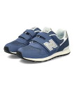 【クーポン配布中】new balance ニューバランス PO313 軽量 キッズスニーカー 子供靴 ワンベルト ストラップシューズ PO313TC2 ネイビー...