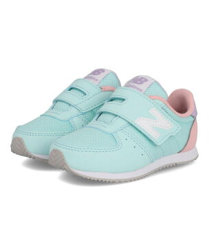 【5月1日限定500円OFFクーポンあり】new balance ニューバランス IV220 ベビースニーカー ベビーシューズ 212220 LB2 ライトブルー/ピンク