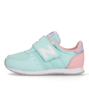 【5月1日限定500円OFFクーポンあり】new balance ニューバランス IV220 ベビースニーカー ベビーシューズ 212220 LB2 ライトブルー/ピンク