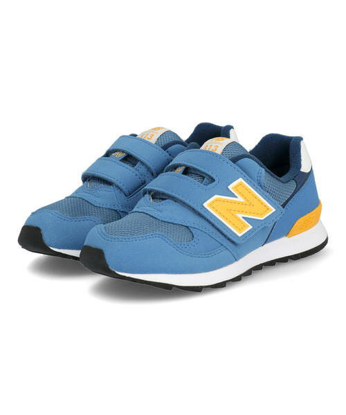 【クーポン配布中】new balance ニューバランス PO313 キッズスニーカー 232313 BY ブルー イエロー キッズ シューズ 靴 スニーカー ボーイズ ブランド ギフト