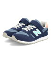 【クーポン配布中】new balance ニューバランス YV373 キッズスニーカー 310373 CT2 ネイビー ピンク キッズ シューズ 靴 スニーカー ガールズ ブランド ギフト