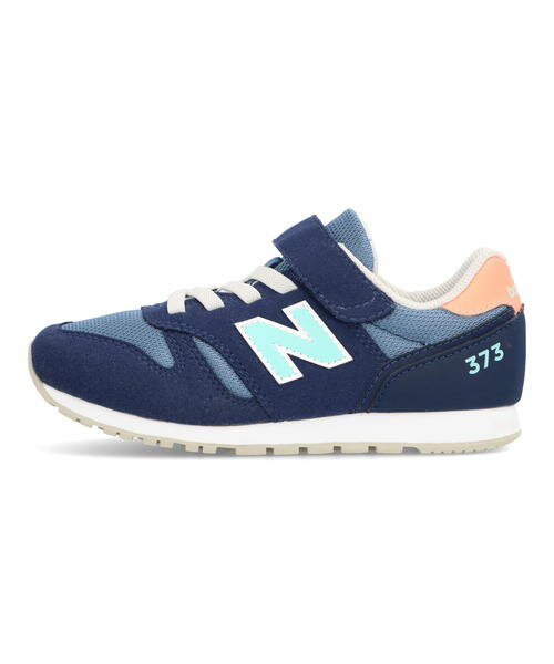 new balance ニューバランス YV373 キッズスニーカー 310373 CT2 ネイビー ピンク キッズ シューズ 靴 スニーカー ガールズ ブランド ギフト