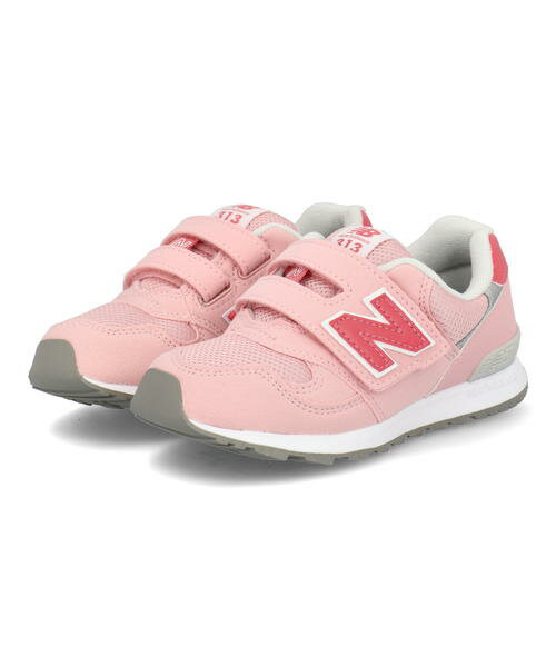 【クーポン配布中】new balance ニューバランス PO313 キッズスニーカー 332313 PN ピンク