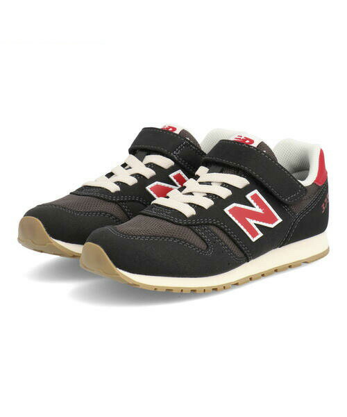 new balance ニューバランス YV373 キッズスニーカー 334373 HL2 [GF] ブラック レッド キッズ シューズ 靴 スニーカー ボーイズ ブランド ギフト