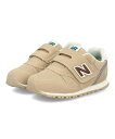 【クーポン配布中】new balance ニューバランス IZ373 ベビーシューズ ベビースニーカー ワンベルト 518373 RF2 ベージュ