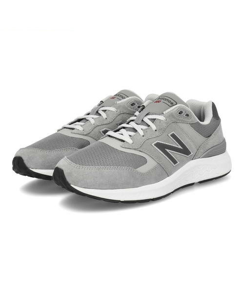 ニューバランス 【クーポン配布中】new balance ニューバランス WALKING FRESH FOAM 880 V6 幅広4E 軽量 MW880 メンズスニーカー ウォーキングフレッシュフォーム880 630880 CG6 グレー メンズ シューズ 靴 ウォーキングシューズ スニーカー ローカット アスビー