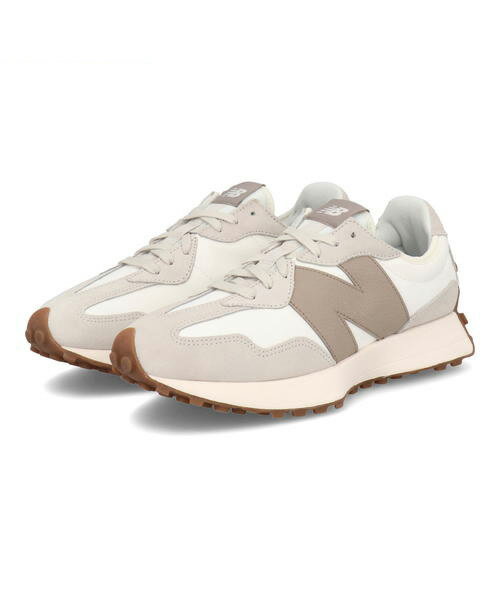 new balance ニューバランス U327 メンズスニーカー 631327 LZ ホワイト/ベージュ【メンズ】のサムネイル