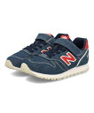 【クーポン配布中】new balance ニューバランス YV373 軽量 キッズスニーカー 細幅 ストラップ 子供靴 キッズシューズ 622373 XM2 ネイビー キッズ シューズ 靴 スニーカー ボーイズ ブランド ギフト プレゼント ラッピング ASBee アスビー