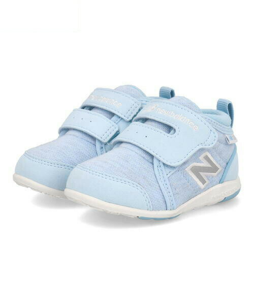 【クーポン配布中】new balance ニューバランス IO123H ベビースニーカー ファーストシューズ ハイカット ワンベルト 710123 A ブルー キッズ シューズ 靴 スニーカー ファースト ベビー ブランド ギフト ASBee アスビー