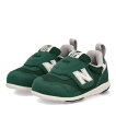 new balance ニューバランス IT313 FIRST ベビースニーカー ファーストシューズ パカっと開く両開きベルト 脱ぎ履き簡単 711313 K2 グリーン キッズ シューズ 靴 スニーカー ファースト ベビー ラッピング ASBee アスビー