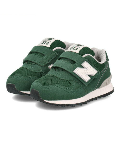 new balance ニューバランス IO313 ベビースニーカー ベビーシューズ 子供靴 ワンベルト 710313 JK2 グリーン キッズ シューズ 靴 スニーカー ベビー ブランド ギフト プレゼント ラッピング ASBee アスビー