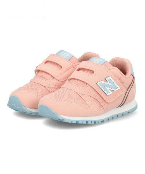 【クーポン配布中】new balance ニューバランス IZ373 ベビースニーカー ベビーシューズ 子供靴 ワンベルト 715373 AM2 ピンク キッズ シューズ 靴 スニーカー ベビー ブランド ギフト プレゼント ラッピング ASBee アスビー