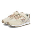 【P10倍&クーポン】new balance ニューバランス YV373 キッズスニーカー 細幅 ストラップ 子供靴 キッズシューズ 717373 AO2 ライトベージュ キッズ シューズ 靴 スニーカー ガールズ ボーイズ ブランド ASBee