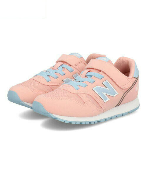 【クーポン配布中】new balance ニューバランス YV373 キッズスニーカー 細幅 ストラップ 子供靴 キッズシューズ 717373 AM2 ピンク キッズ シューズ 靴 スニーカー ガールズ ブランド ギフト ASBee