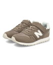 【クーポン配布中】new balance ニューバランス YV373 軽量 細幅 キッズスニーカー ストラップ 子供靴 キッズシューズ 734373 AS2 マッシュルーム キッズ シューズ 靴 スニーカー ボーイズ ブランド ASBee