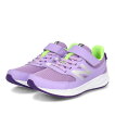 【P10倍&クーポン】new balance ニューバランス YT570 超軽量 キッズスニーカー ランニングシューズ 710570 LL3 パープル キッズ シューズ 靴 スニーカー 運動靴 ガールズ ブランド ASBee