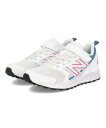 【P10倍&クーポン】new balance ニューバランス FRESH FOAM 650 V1 YU650 軽量 キッズスニーカー ストラップシューズ フレッシュフォーム650 730650 WP1 ホワイト キッズ シューズ 靴 スニーカー 運動靴 ガールズ ASBee