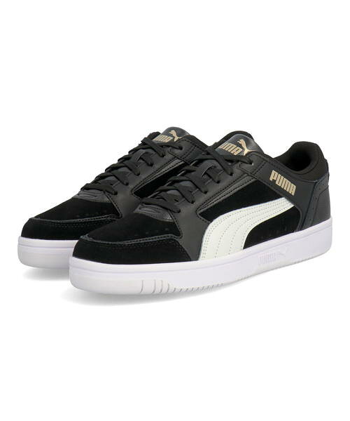 【エントリーでP10倍＆クーポン配布中】PUMA プーマ REBOUND JOY LOW SD メンズスニーカー リバウンドジョイロウSD 381086 01 プーマブラック ホワイト チームゴールド メンズ シューズ 靴 スニーカー ローカット ブランド ギフト