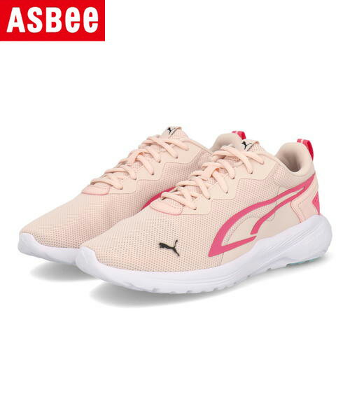 【クーポン配布中】PUMA プーマ ALL-DAY ACTIVE 軽量 レディーススニーカー オールデイアクティブ 386269 07 アイランドピンク/サンセットピンク/ブラック トレーニング 運動靴 ランニングシューズ ランニング ジョギング ウォーキング ローカット