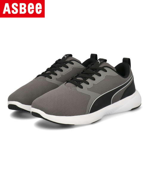 プーマ 【クーポン配布中】PUMA プーマ SOFTRIDE FEEL WIDE 幅広4E 軽量 メンズスニーカー ソフトライドフィールワイド 376746 03 キャッスルロック/プーマブラック メンズ シューズ 靴 ウォーキングシューズ スニーカー フィットネス トレーニングシューズ ローカット