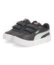 PUMA プーマ CARINA 2.0 MERMAID V INFANT ベビーシューズ キャリーナ2.0マーメイドVインファント 389745 02 ブラック/ライラックシフォン/シルバー キッズ シューズ 靴 スニーカー ベビー プレゼント ラッピング ASBee アスビー