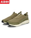 PUMA プーマ SOFTRIDE FLEX SLIP-ON WIDE 超軽量 幅広4E 撥水 メンズスニーカー ソフトライドフレックススリッポンワイド 379350 04 オリーブ/グレー メンズ シューズ 靴 スニーカー ランニングシューズ スリッポン ローカット