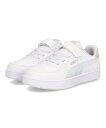 PUMA プーマ CAVEN 2.0 HOLO 2.0 AC+ PS キッズスニーカー ケーブン2.0HOLOAC+PS 398729 01 プーマホワイト/モ...